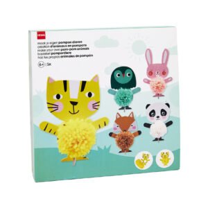make your own pom pom animals